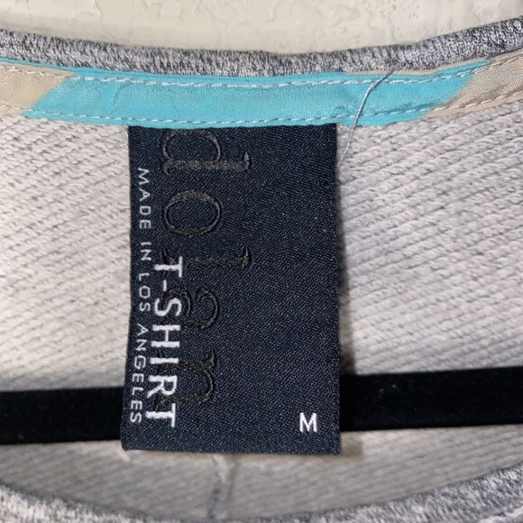 ANTHROPOLOGIE Dolan sweater lagen cottage 3/4 Sleeve Knit beach boho M - Picture 3 of 10